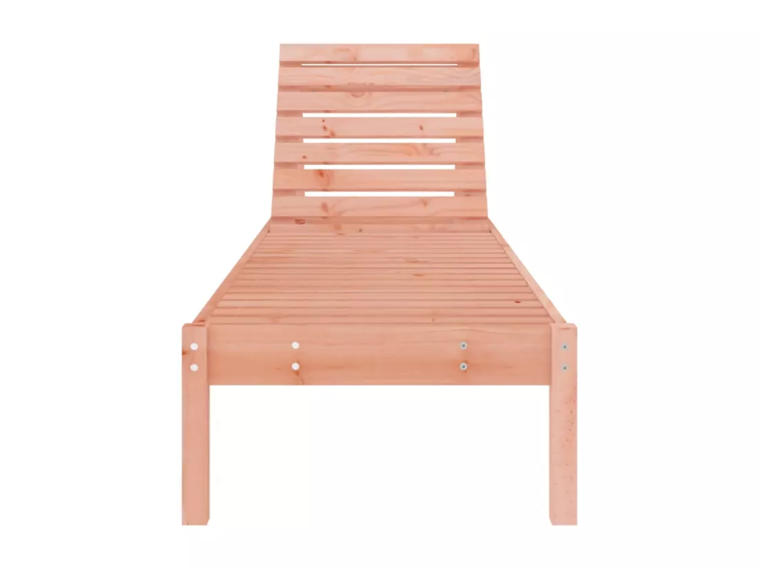 Chaises longues lot de 2 199,5x60x74 cm bois massif de douglas