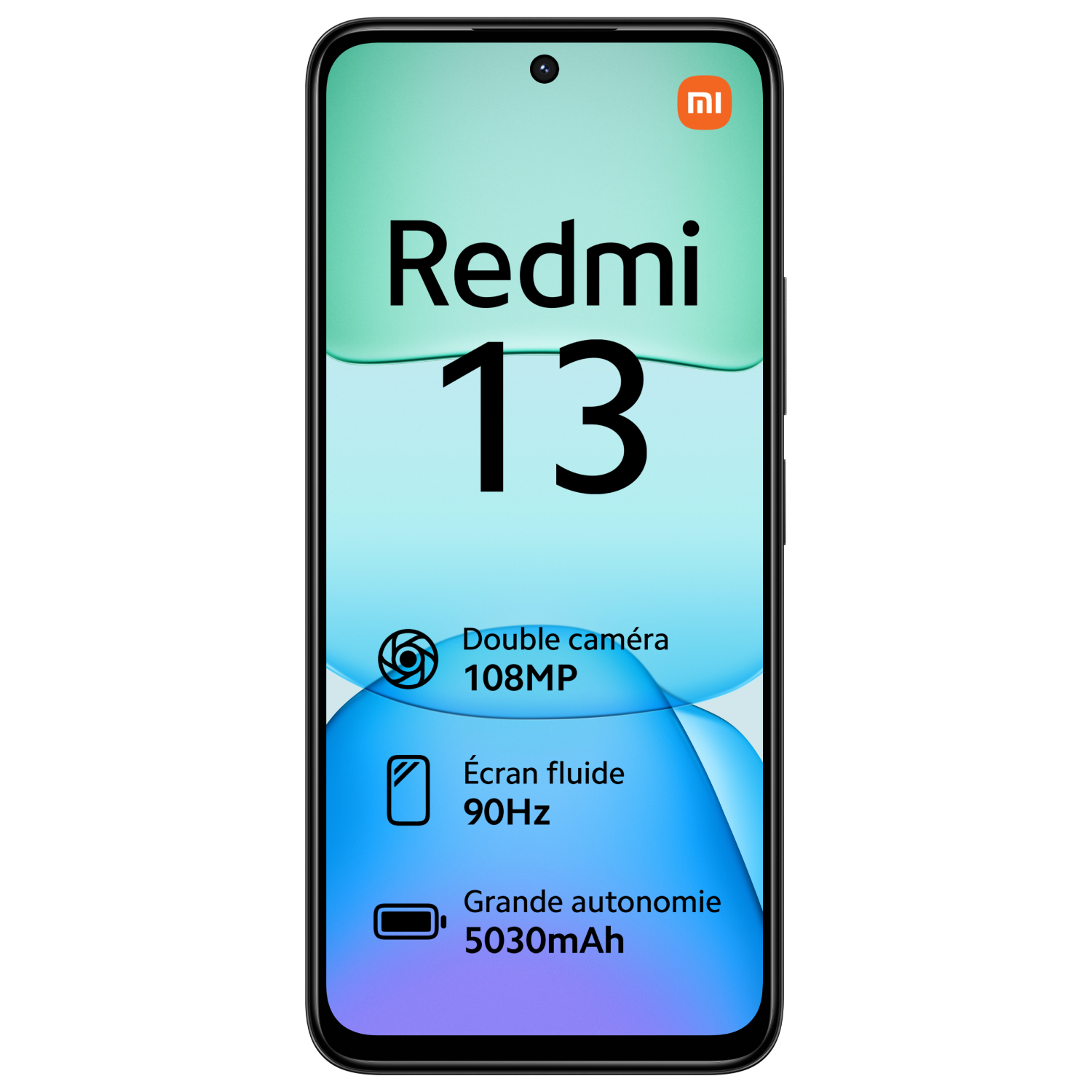 Xiaomi Redmi 13 - 4G - 8/256 Go - Noir
