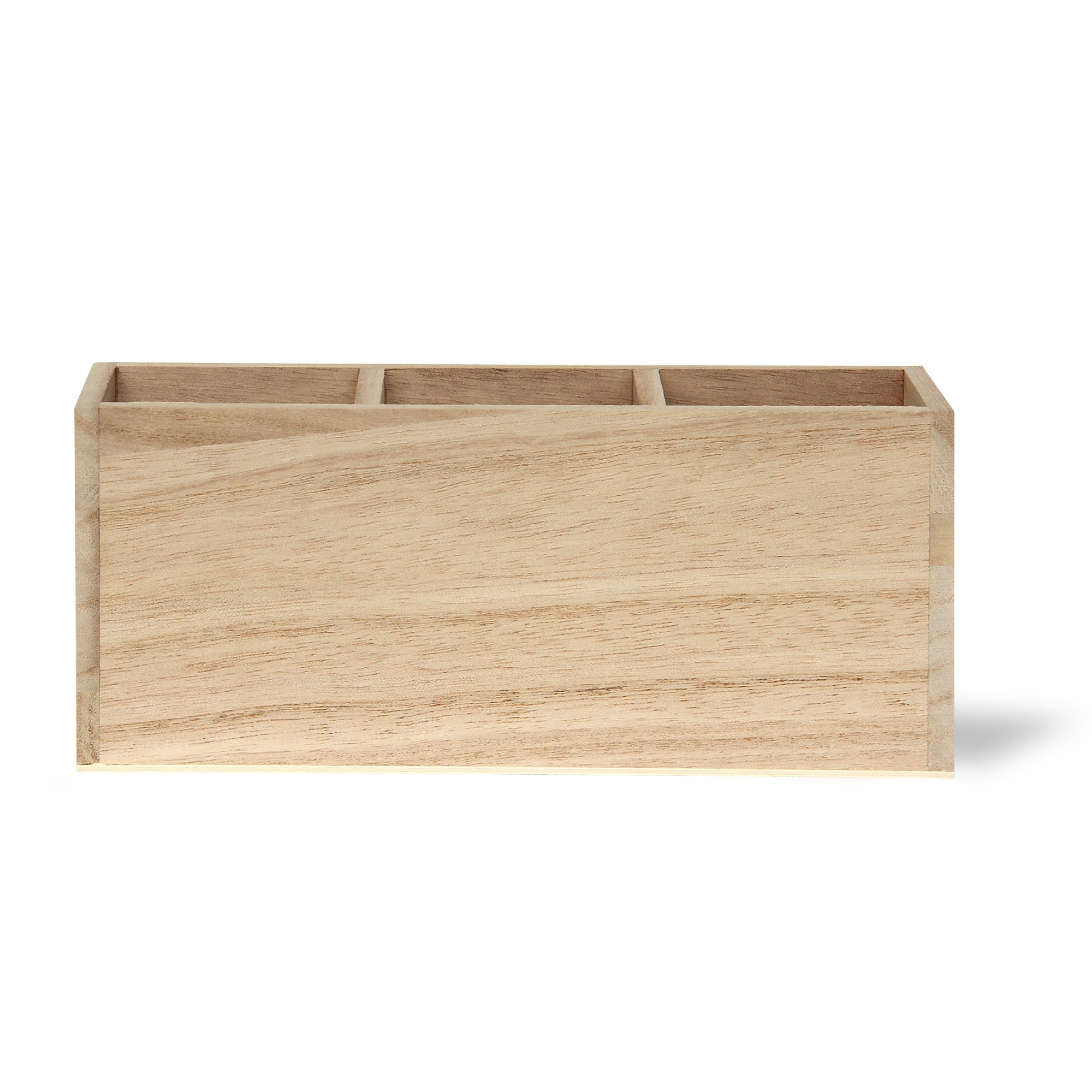 Schreibtisch-Organizer 'Sorta', natur, T 17 cm, B 24 cm, H 10 cm von fischer's lagerhaus