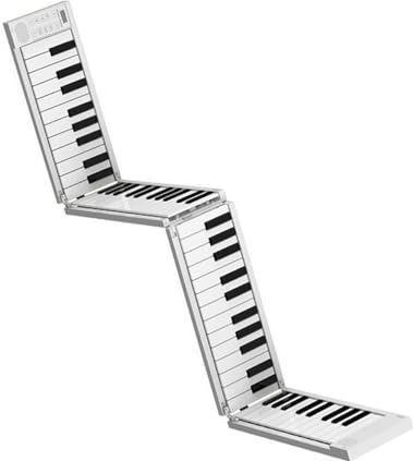 Draagbaar Opvouwbaar Elektronisch Toetsenbord 88 Toetsen Standaardtoets Digitale Piano Voor Volwassenen Draagbaar Keyboard Piano