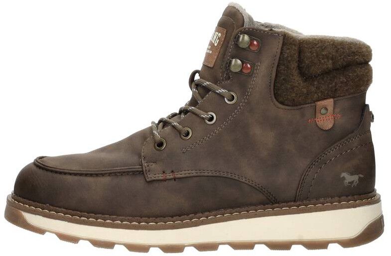 Mustang Veterschoenen Hoog donkerbruin