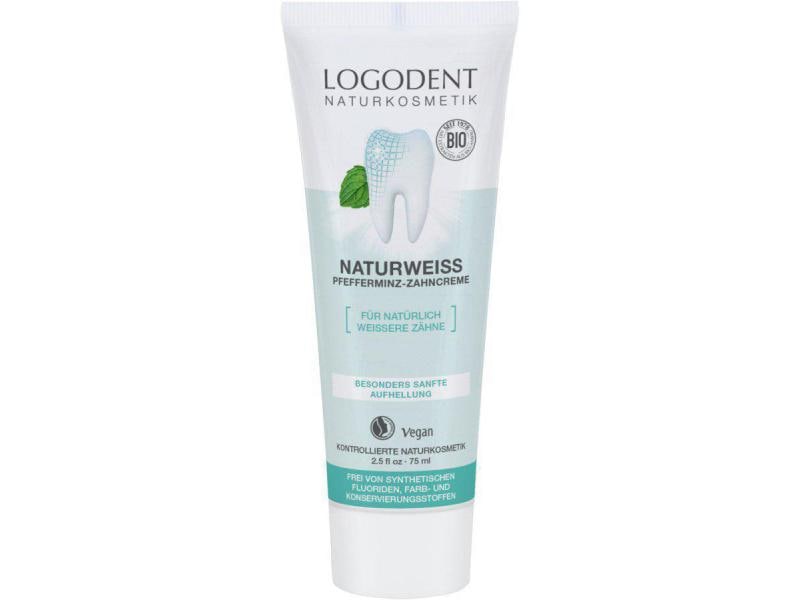 Logona Zahncreme Naturweiss 75 ml Für eine natürlich sanfte Aufhellung