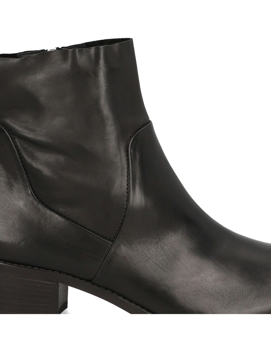 Glattleder Stiefelette