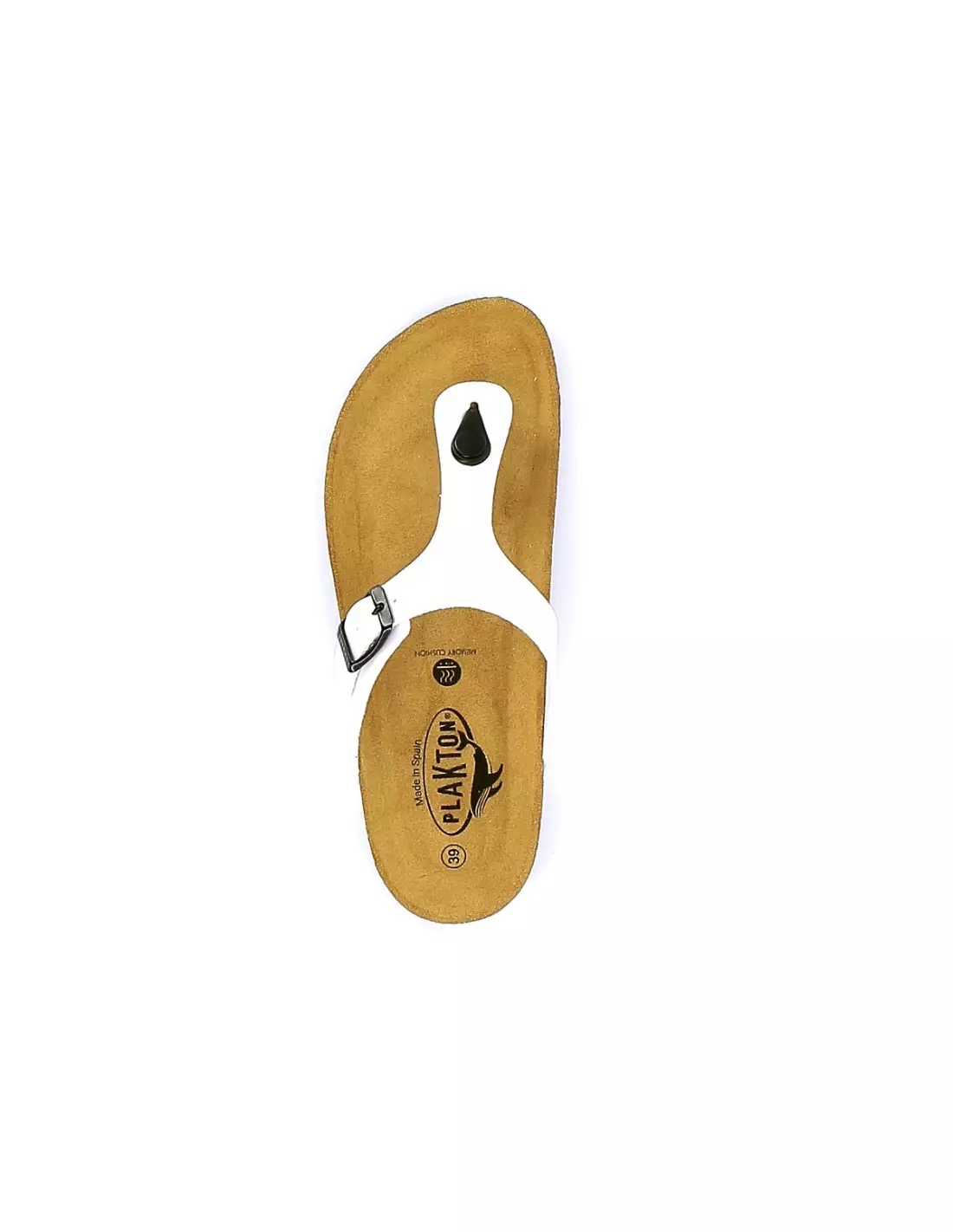 PLAKTON BIO BOLERO - Sandales & nu-pieds Blanco1