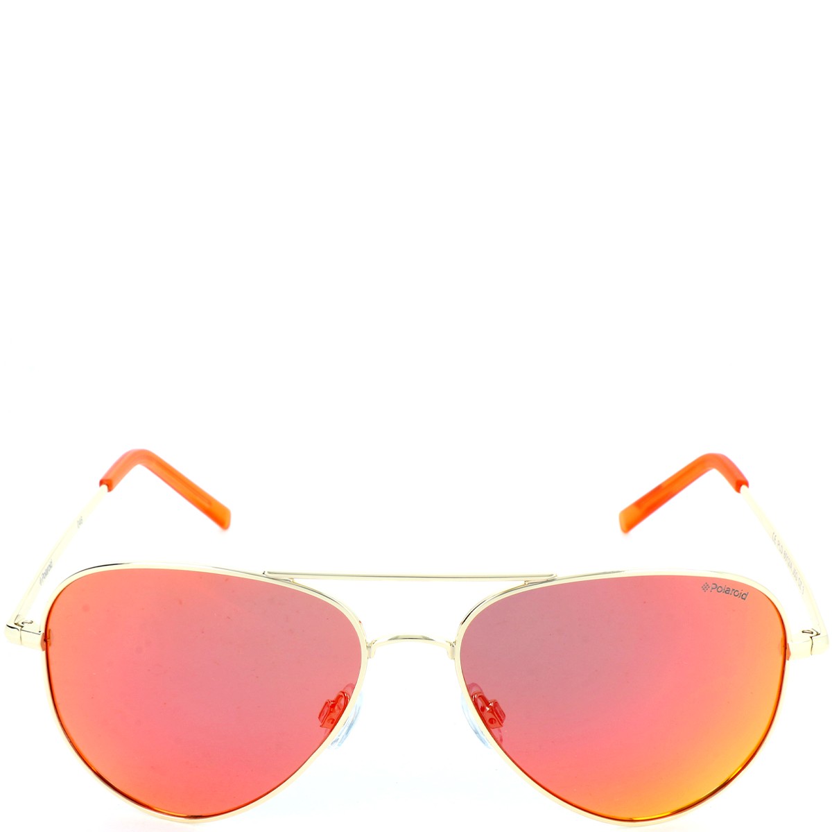 Polaroid - Lunettes de soleil - Catégorie 3 - Unisexe - Doré