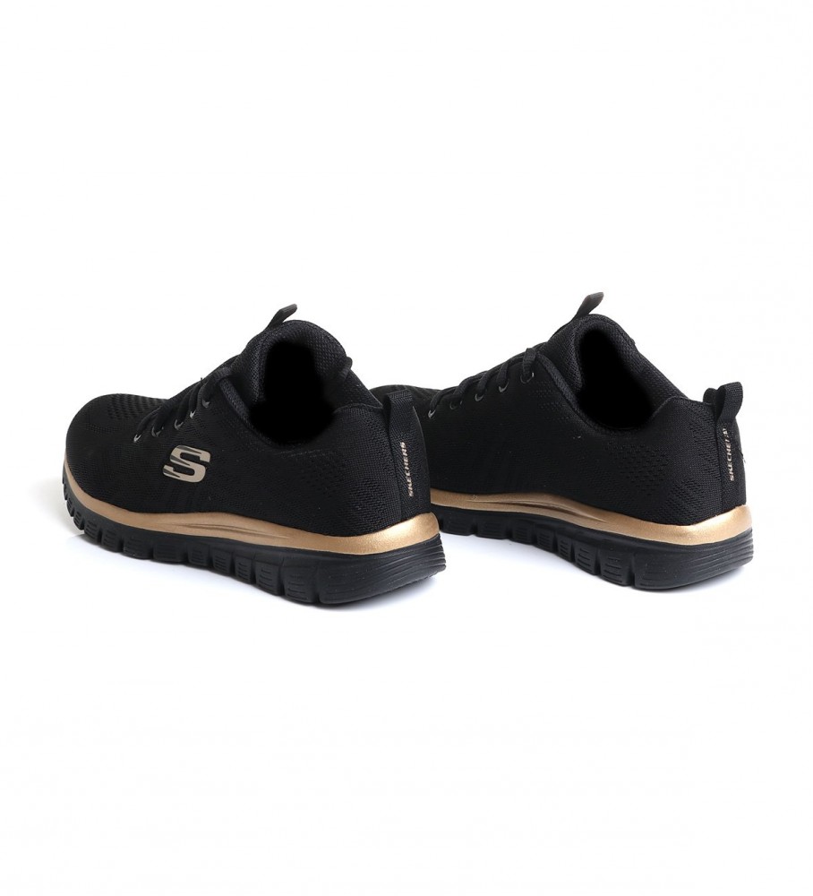 Tênis Skechers Graceful Get Connected Preto