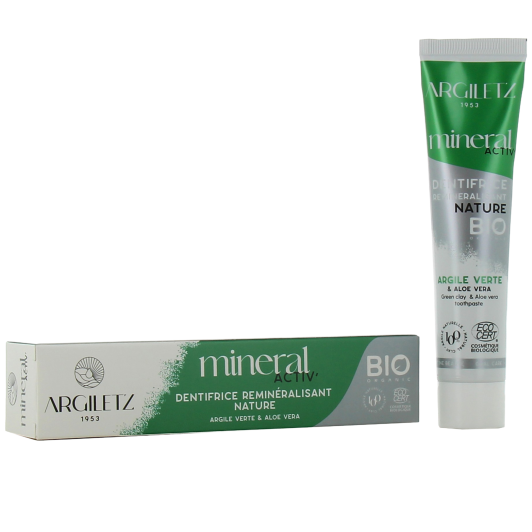 Dentifrice à l'extrait d'aloe vera Argiletz