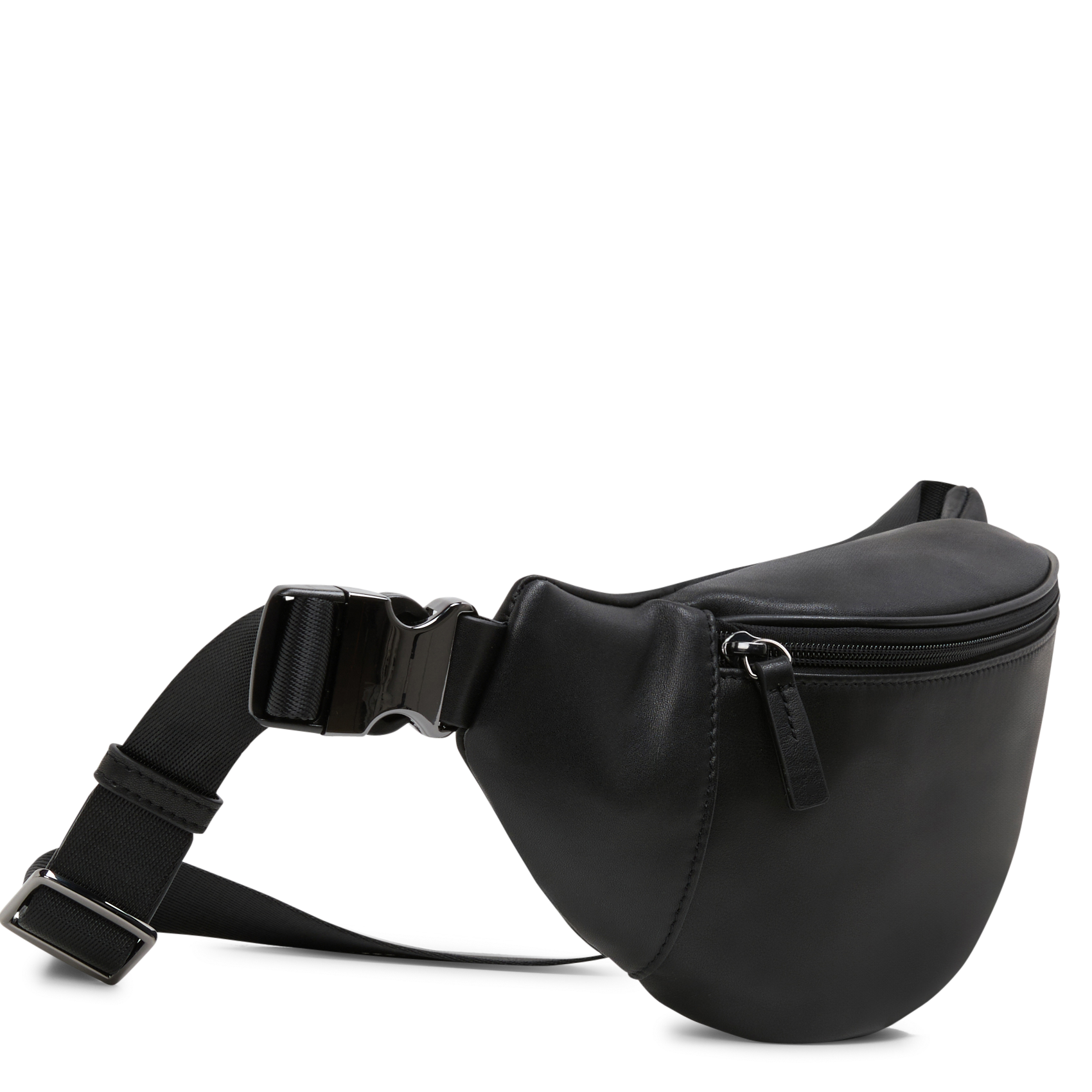 Sac banane en cuir | Noir