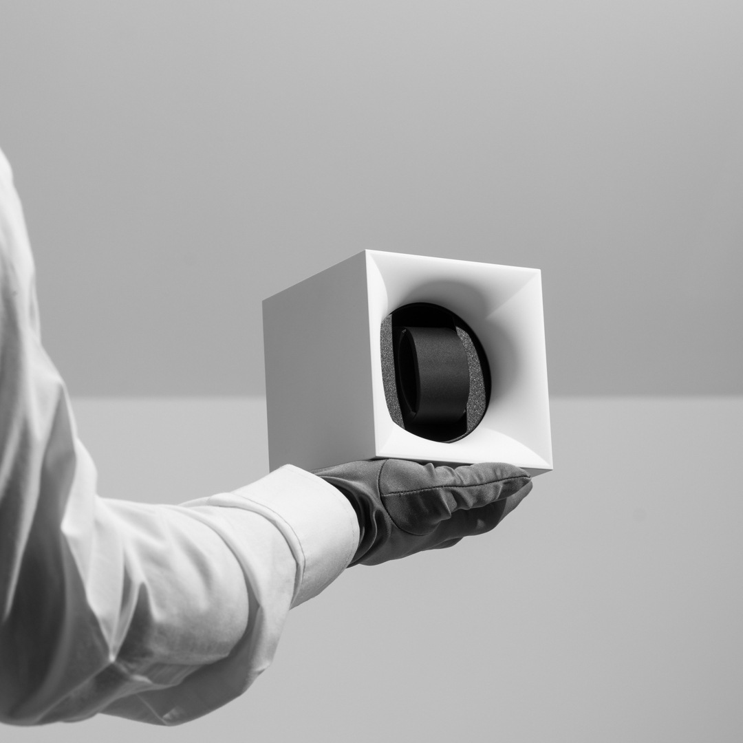 SwissKubik Startbox Soft-Touch Weiss - 1 Uhr