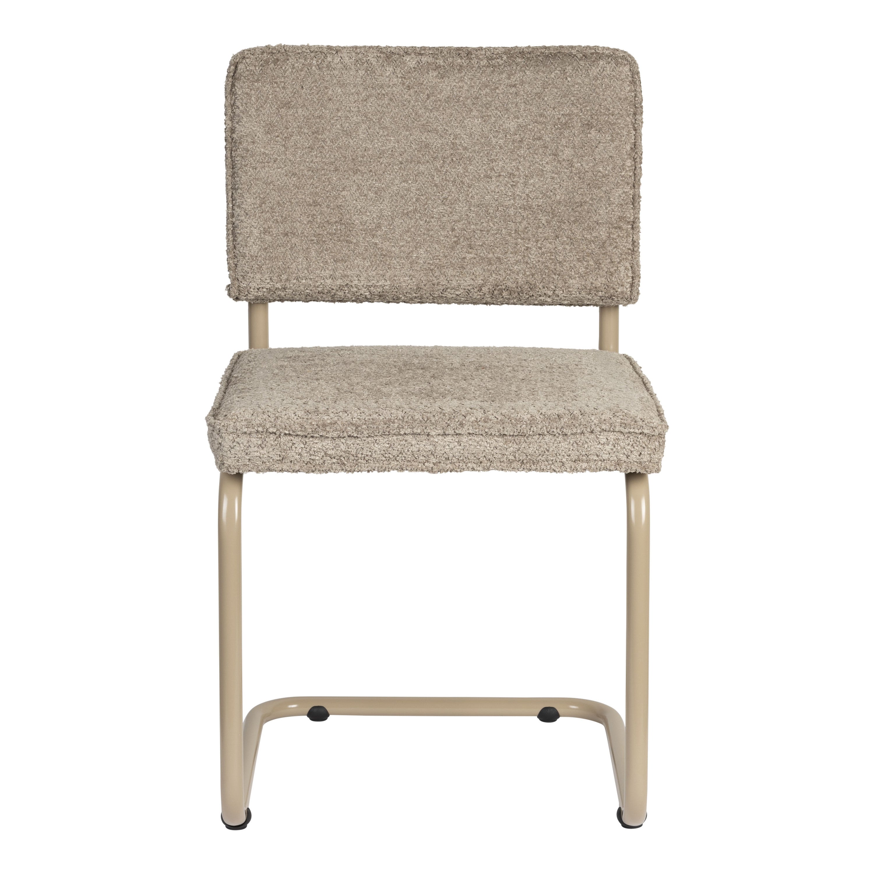 Zuiver Ridge Eetkamerstoel - Bouclé - Beige
