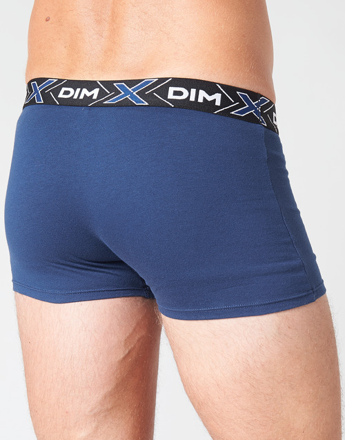 DIM - X-TEMP BOXER x3 - Bleu / Marine / Noir