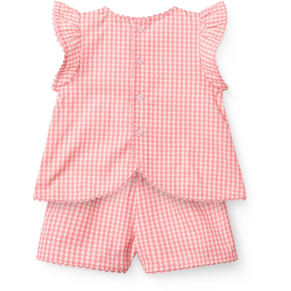 Køb COPENHAGEN COLORS Pink Houndstooth Mini Houndstooth Deco Sæt
