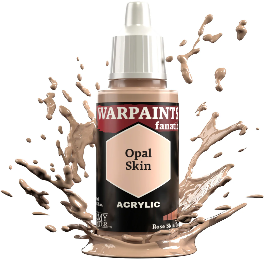 The Army Painter  Warpaints Fanatic: Rose Skin Tones, Opal Skin (18 ml)    Zarte Nuancen für lebendige Hauttöne