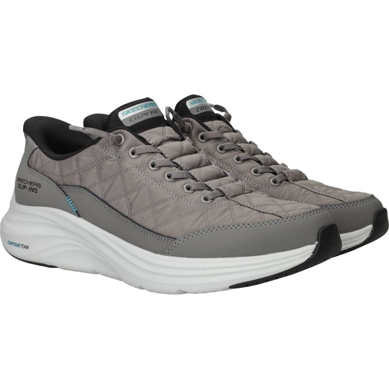 Skechers Slip-Ins Contour Foam Sneakers Grijs Heren