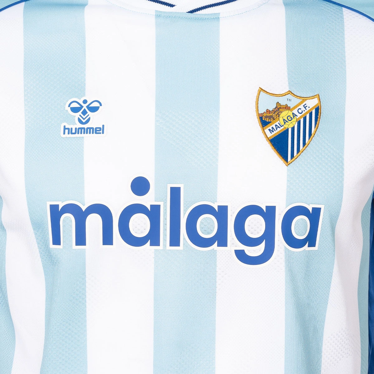 Camisola Hummel Malaga CF Primeiro Equipamento 2025-2026 Criança