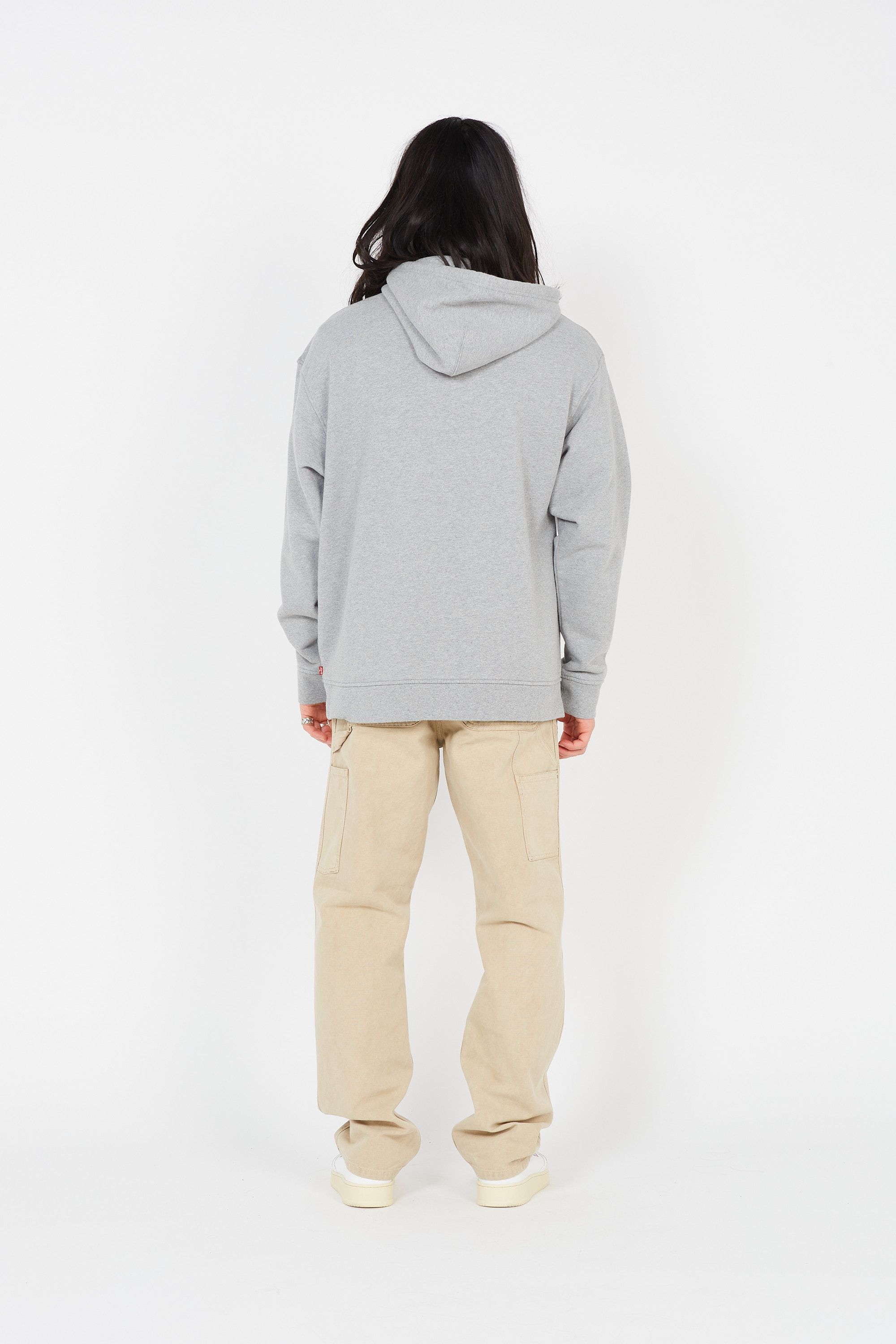 LEVI'S Sweat RELAXED GRAPHIC PO Gris