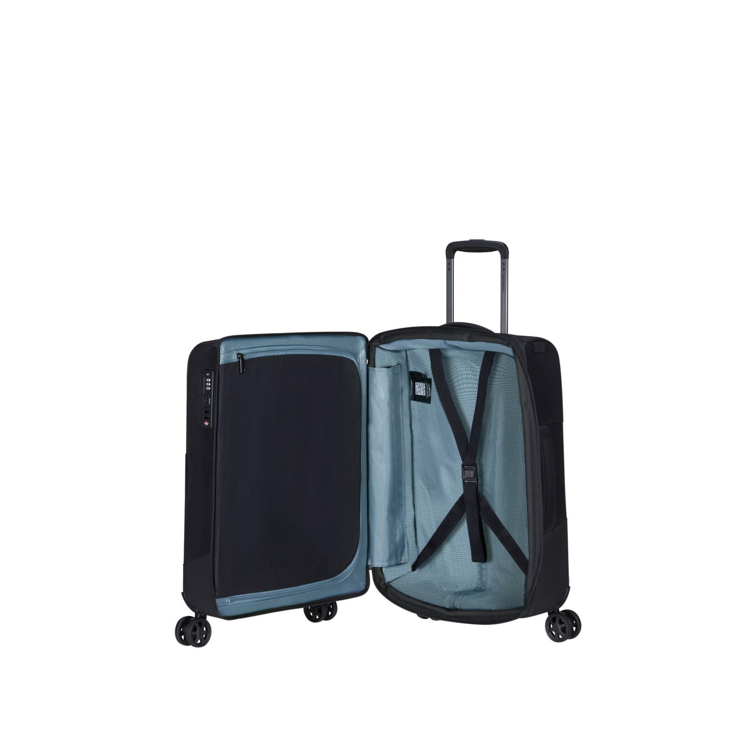 Samsonite BIZ2GO TRVL Spinner 55 DF Expandable black