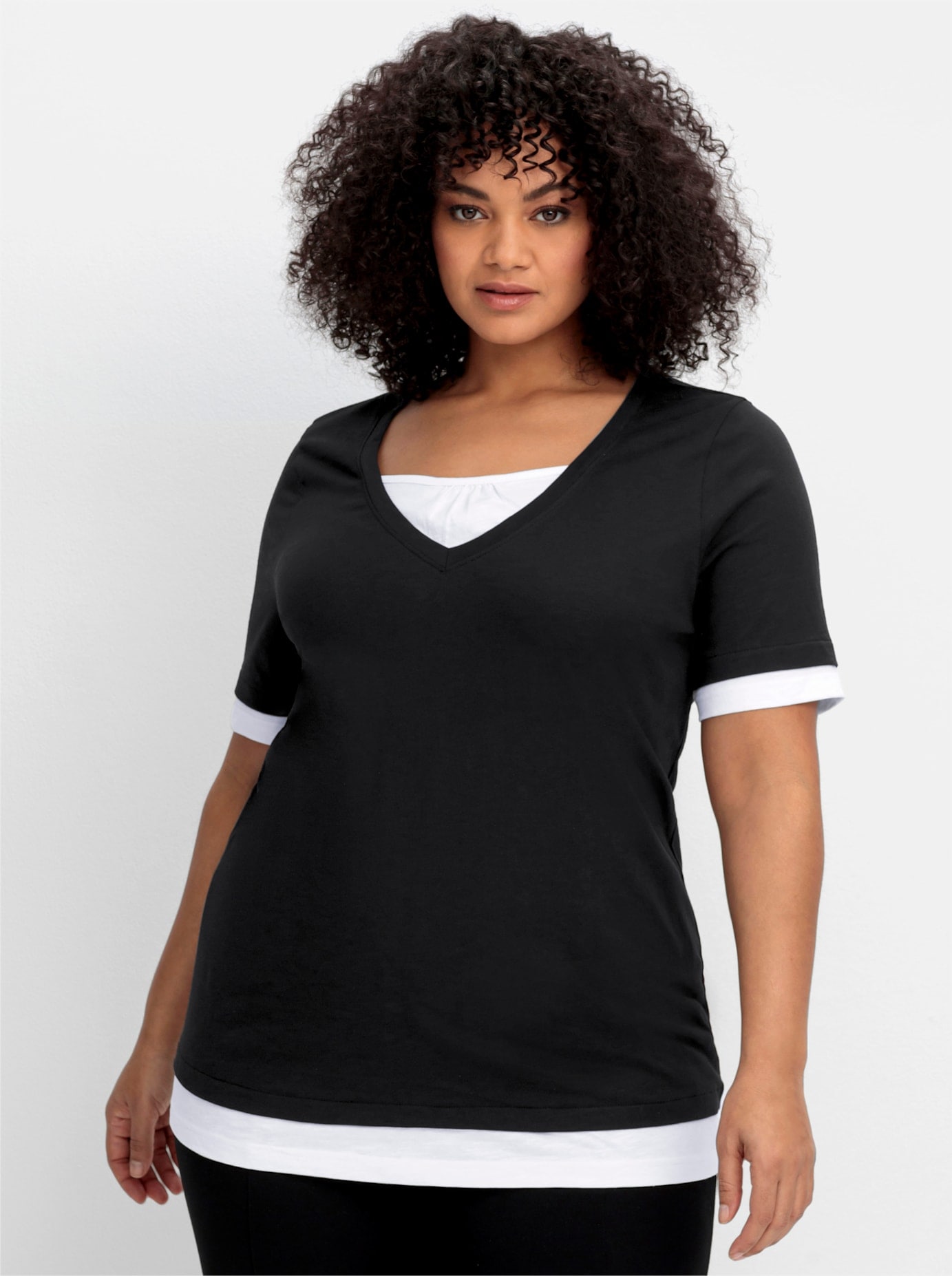 Sheego 2-in-1-Shirt »2-in-1-Shirt«, 1 Stk.
