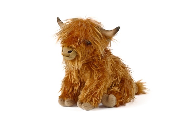 Plüschfigur »Living Nature Highland Kuh mit Sound 30 cm«