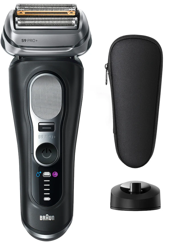 Braun Elektrorasierer »Series 9 9610s« integrierter Präzisionstrimmer Pro-SensoAdapt, Ladeständer, 5+1 ultradünne Präzisionsklingen