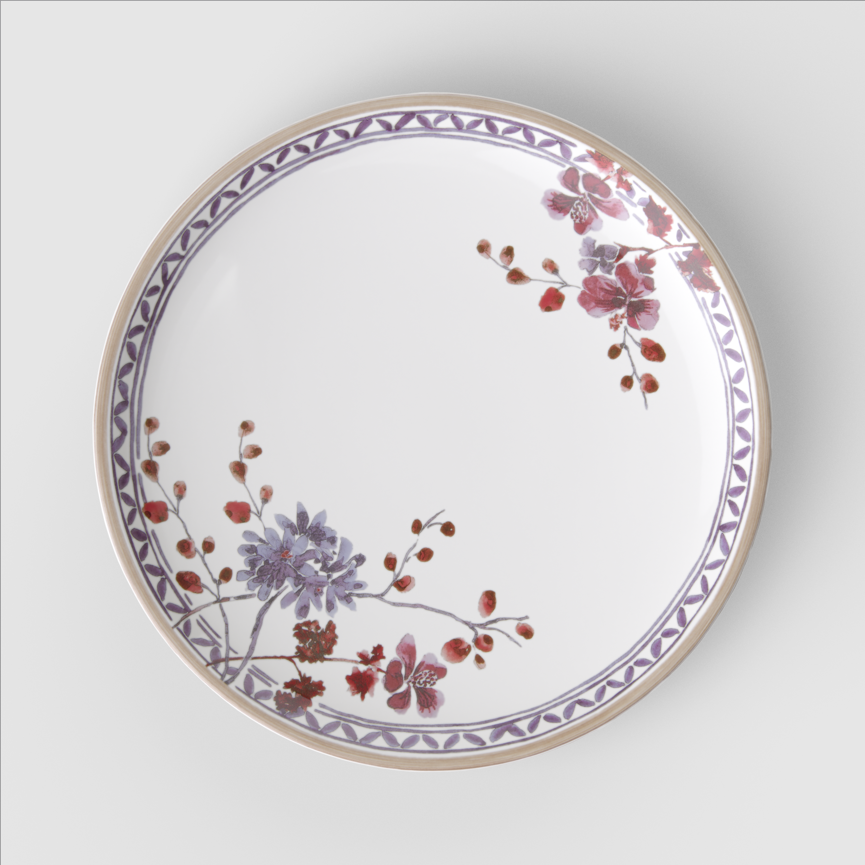 Artesano Dinner plate Multi-colored, 10.6'', Premium Porcelain