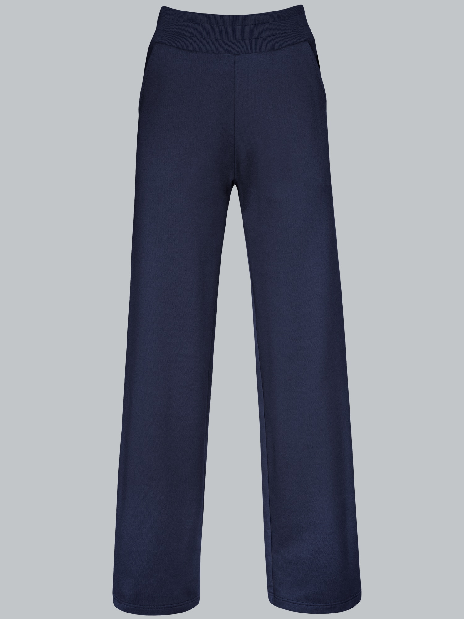 Jogginghose mit weitem Bein Navy