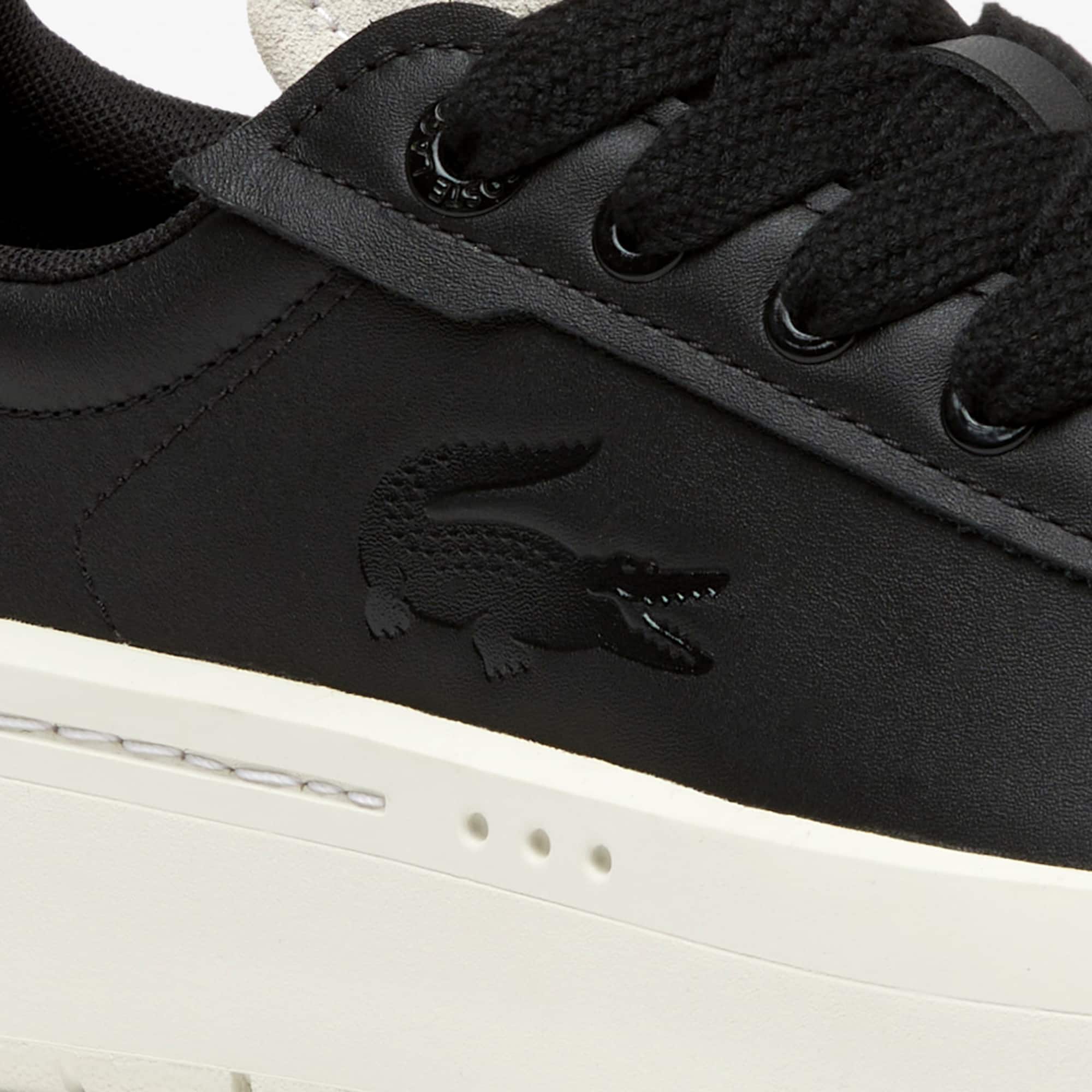 Sneakers Carnaby Platform femme Lacoste en cuir Sneakers - Noir - Lacoste - Femme