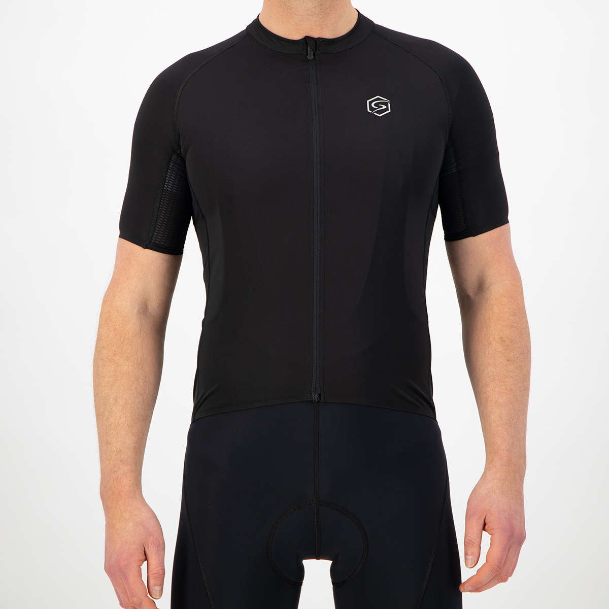 FUTURUM PEPIJN II Fietsshirt Korte Mouwen Zwart Heren