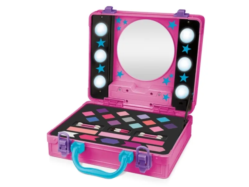 SHIMMER N SPARKLE LIGHT UP BEAUTY CASE