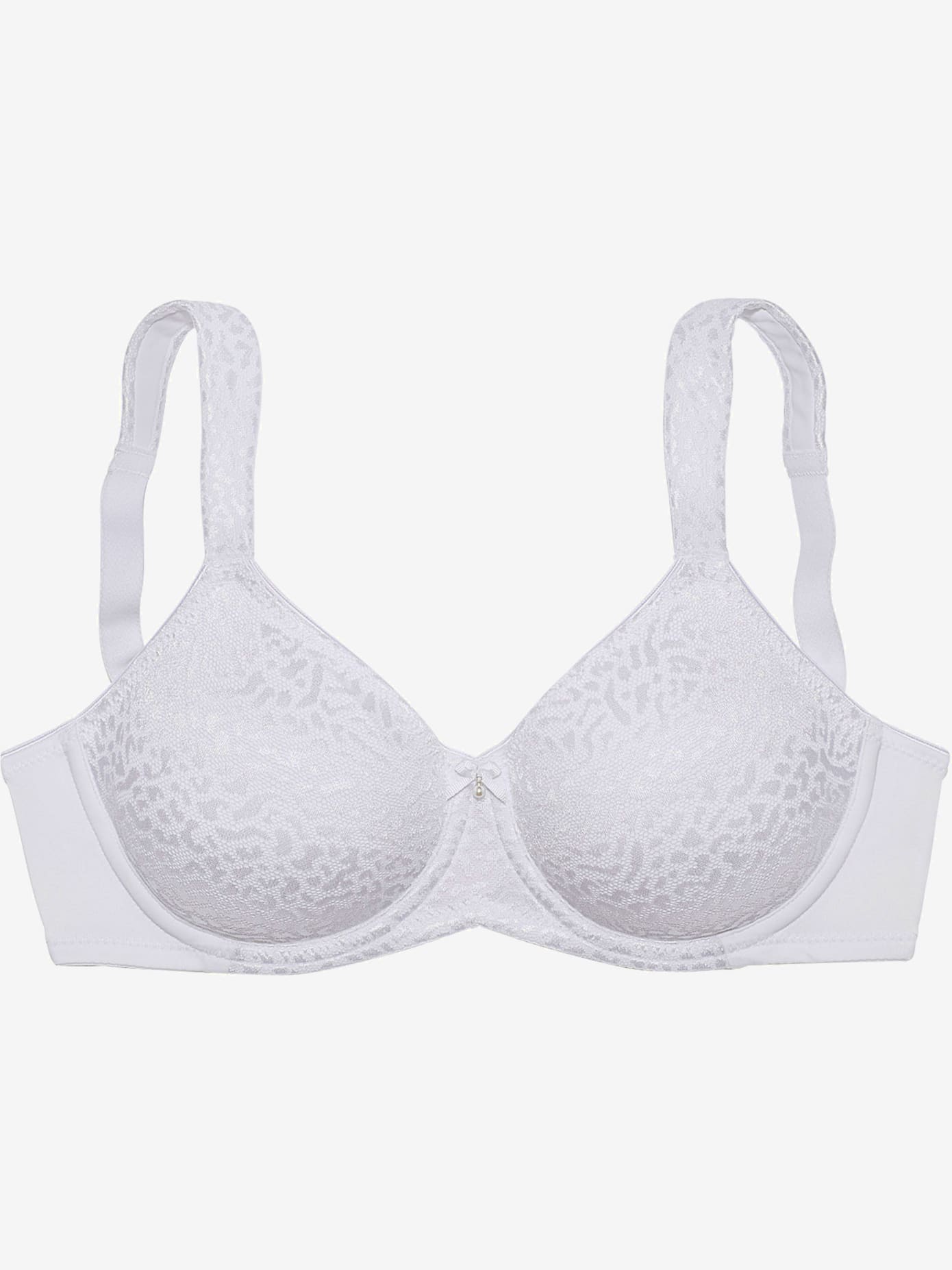 Soutien-gorge minimiseur féminin en qualité jacquard brillante
