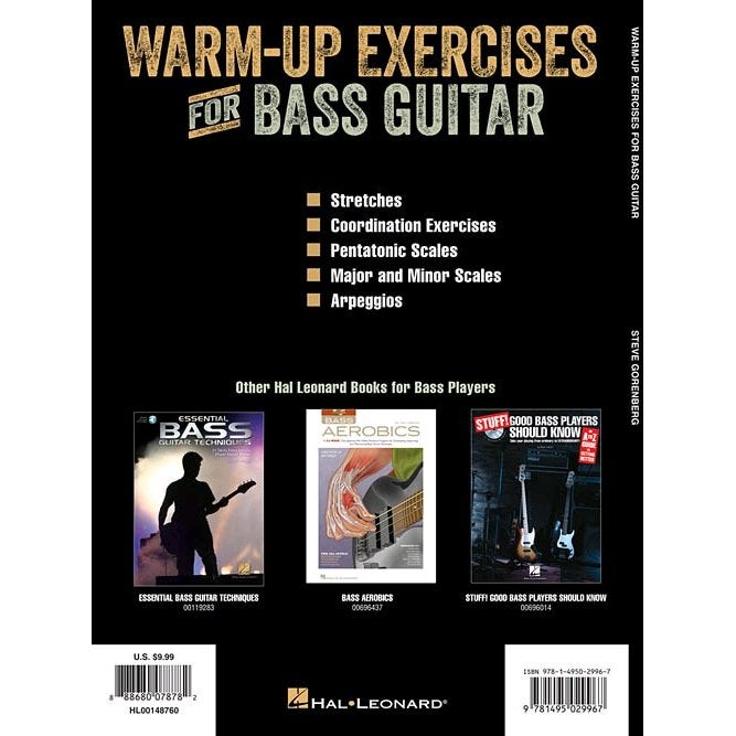 Hal Leonard - Warm-Up Exercises for Bass Guitar