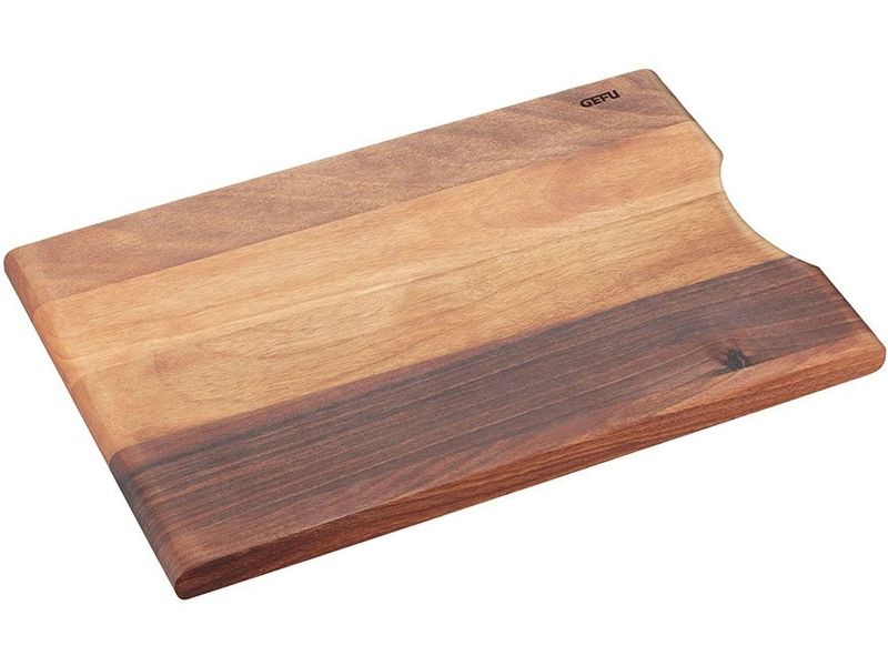 GEFU Schneidebrett Enno klein 30 x 20 x 1.8 cm Schneidebrett aus Walnussholz
