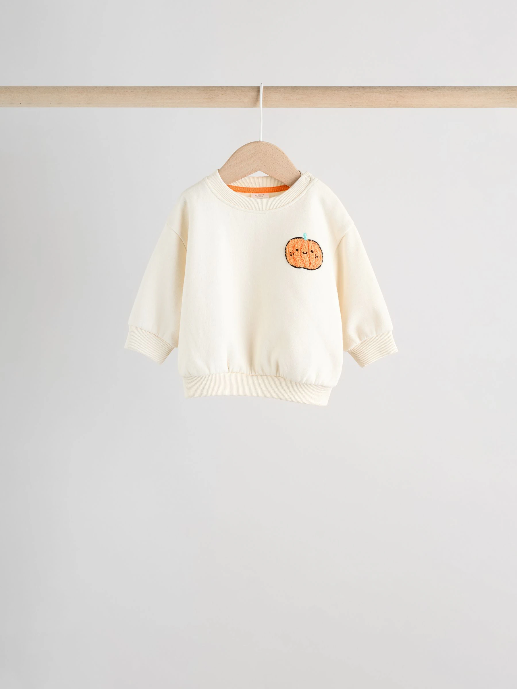 Pompoenprint - Baby Halloween-set van sweater en joggingbroek (0mnd-3jr)