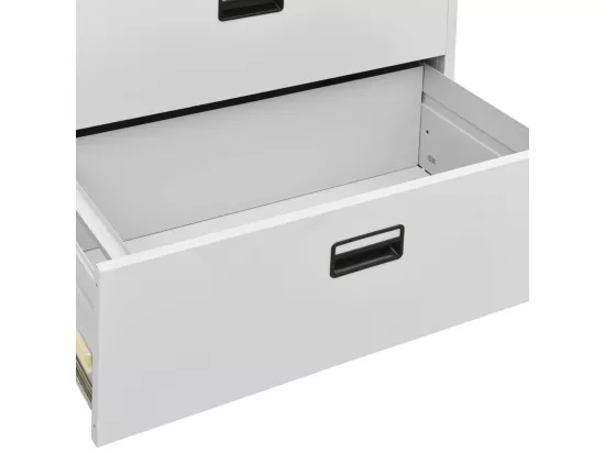 Classeur Gris clair 90x46x164 cm Acier
