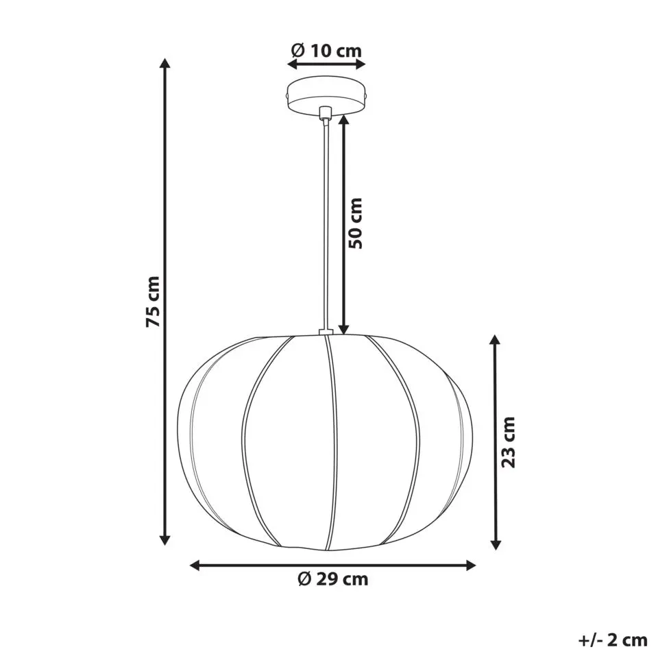 MARIARA - Hanglamp - Wit - Nylon