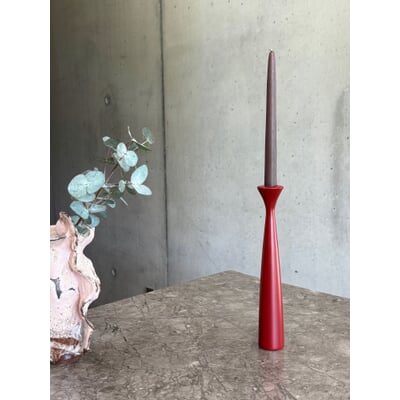 Kerzenhalter Rose, Burgundy