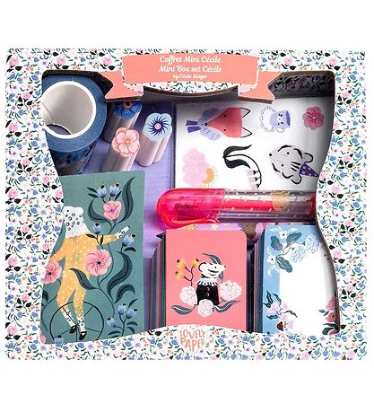 Djeco Briefbogen - 22 Teile - Mini Cecilie