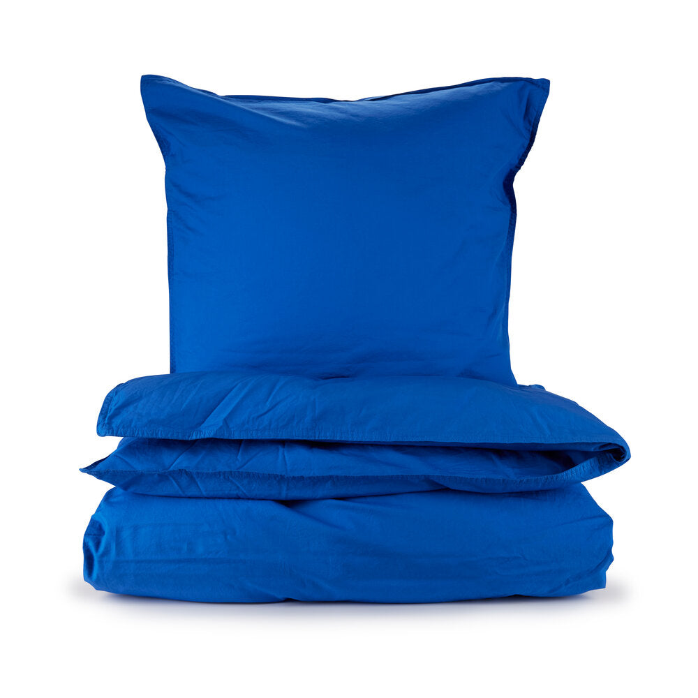 Bahne Interior  Curly Percale sengetøj - blå