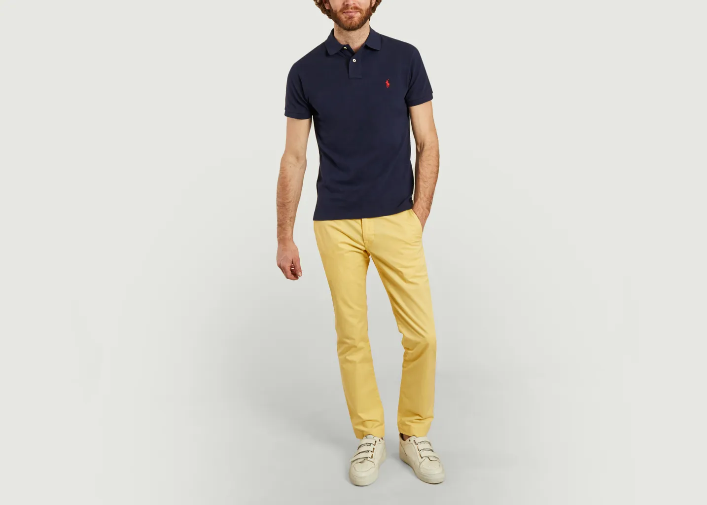 Polo cintré en coton piqué Polo Ralph Lauren