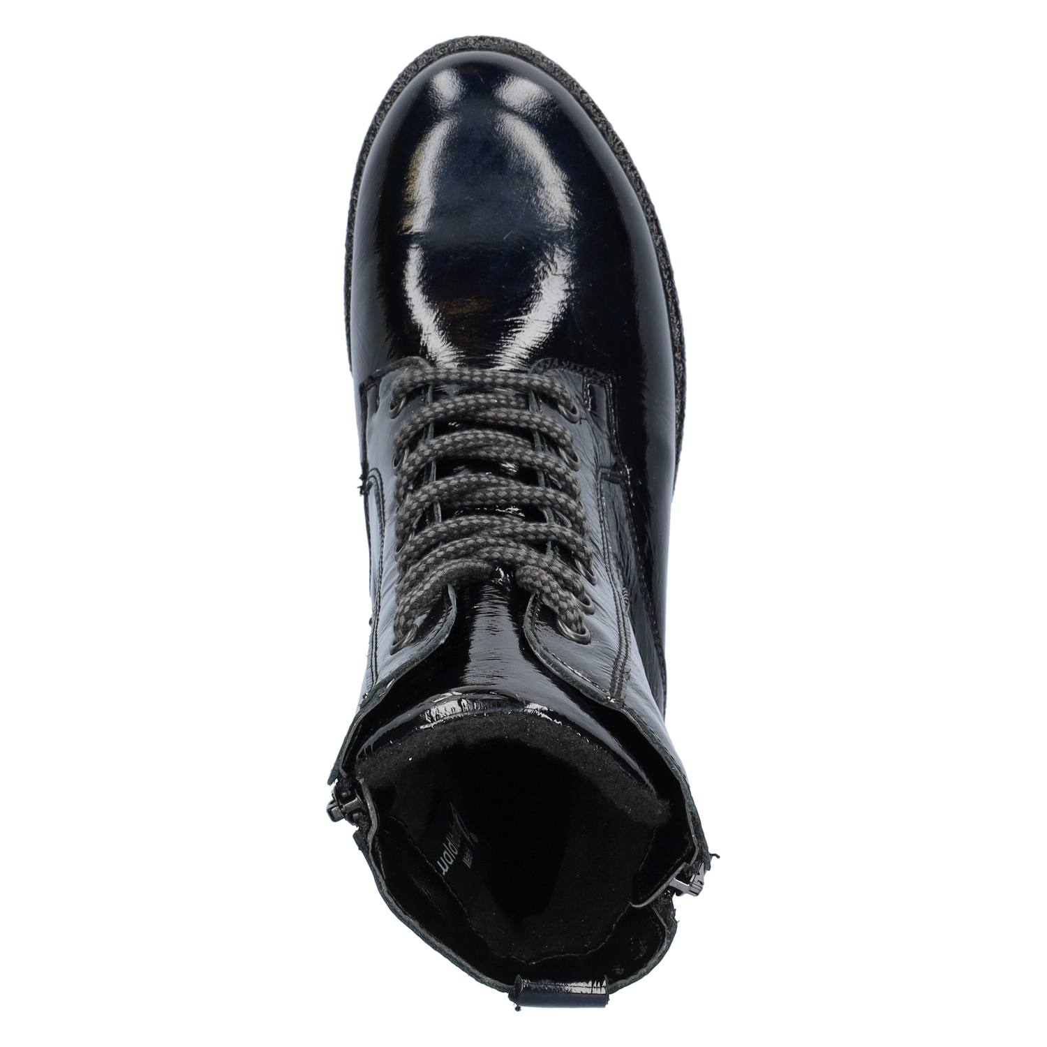 Bonny dames veterboot Waldläufer Blauw