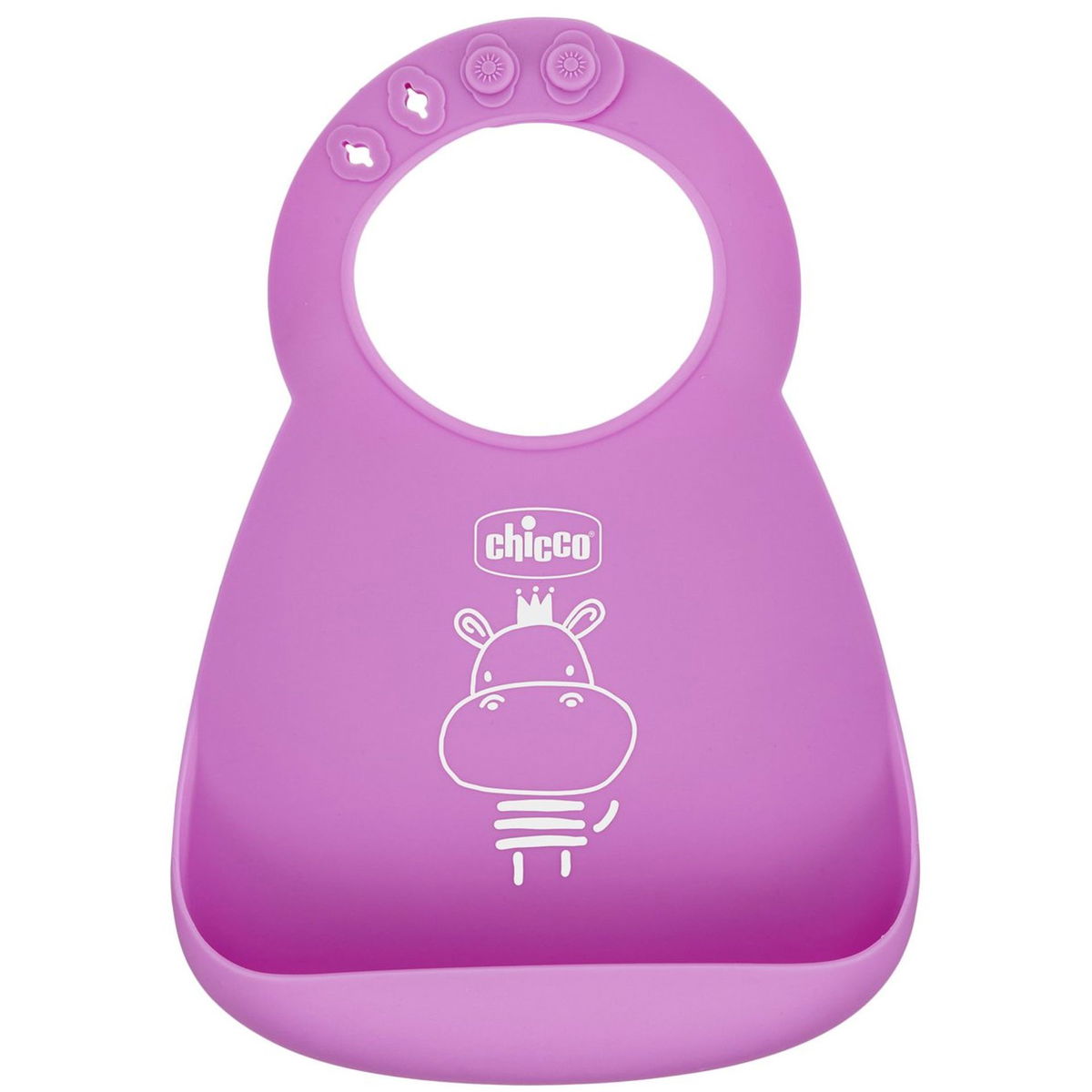 ChiccoChicco   Silikon Mahlzeiten Set pink