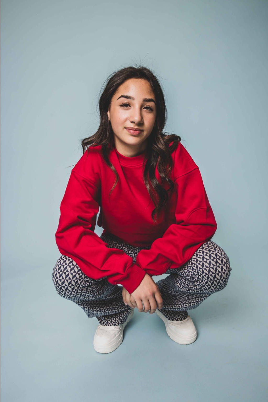 LOOXS sweater rood