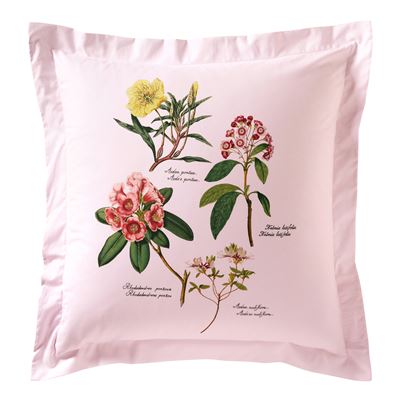 Linge de lit motif herbier - BECQUET CRÉATION