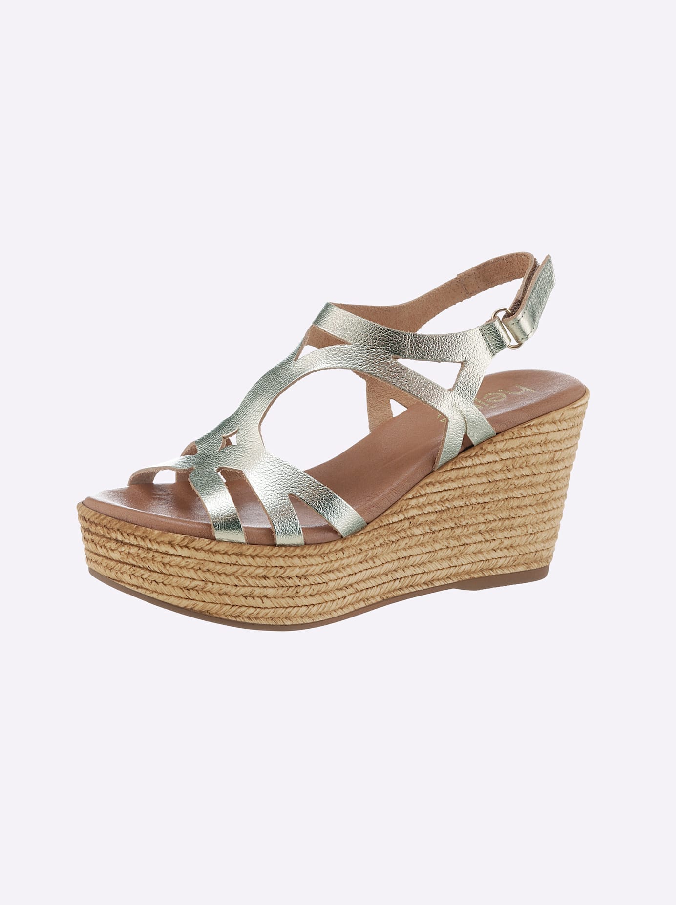 heine Keilsandalette