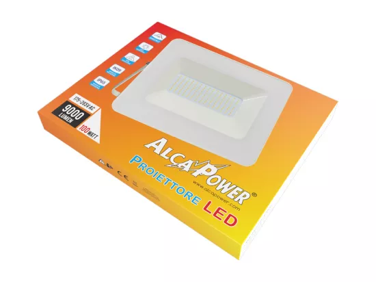 Projecteur LED Blanc 175-265VAC 100W 3000K