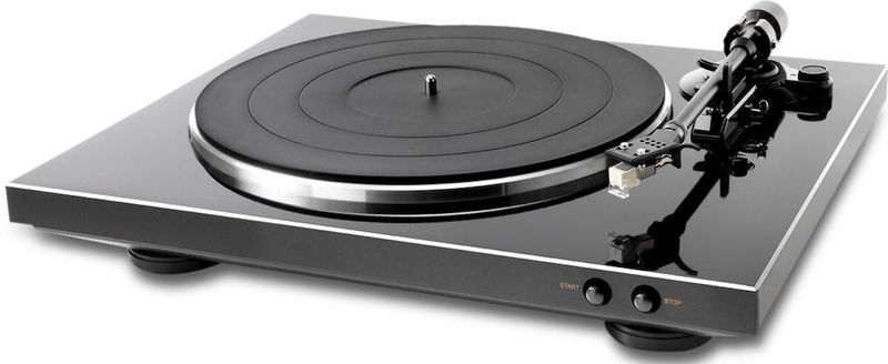 Denon - DP-300F Platenspeler - Zwart - Aluminium