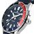 Jacques Lemans Herrenuhr Hybromatic Leather Red Blue