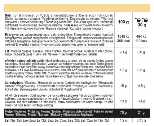 Boisson protéinée Decathlon Nutrition Whey Protein Vanille - 900g