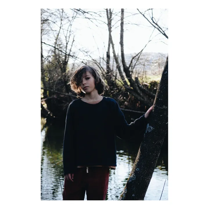 Möm(e) Sweat Coton Bio Eduardo | Noir