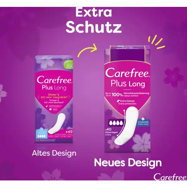 Slipeinlagen Plus Long Frischeduft